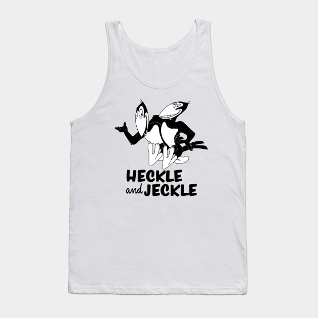 Heckle and Jeckle - Old Cartoon Tank Top by kareemik